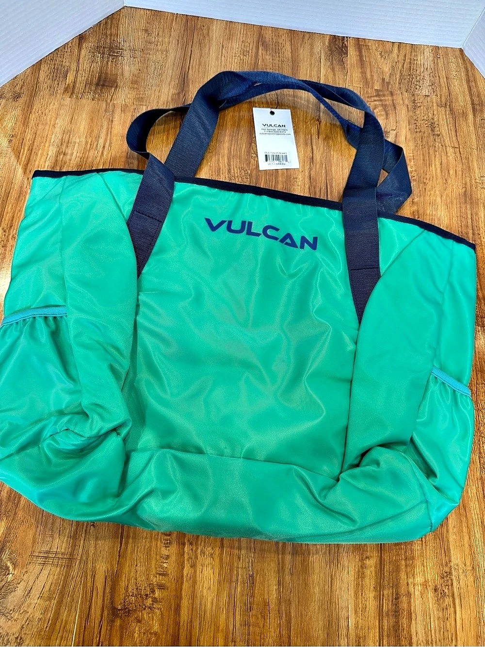 Vulcan Club Tote Pickleball Tennis Bag Caribbean Green Like new